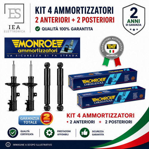 Ammortizzatori monroe reflex - ammortizzatori,